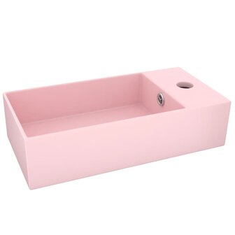 Wastafel met overloop keramiek matroze 2