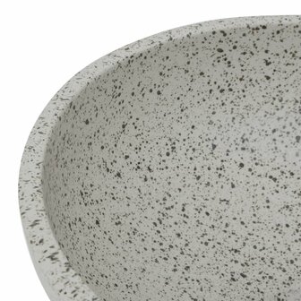 Opzetwasbak rond &Phi;41x14 cm keramiek grijs 5