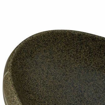 Opzetwasbak ovaal 59x40x15 cm keramiek meerkleurig 7