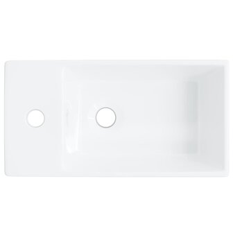   Wasbak 48x25x15 cm keramiek wit 6