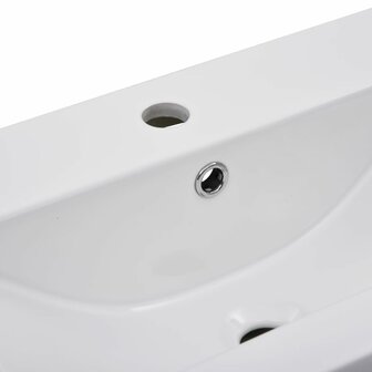 Inbouwwastafel 81x39,5x18,5 cm keramiek wit 6