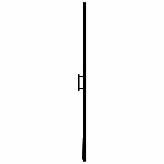 Douchedeur mat 81x195 cm gehard glas zwart 4