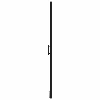 Douchedeur 81x195 cm gehard glas zwart 4
