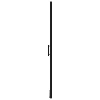 Douchedeur 100x178 cm gehard glas zwart 4