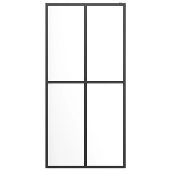 Inloopdouchewand 80x195 cm transparant gehard glas 4