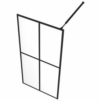 Inloopdouchewand 90x195 cm transparant gehard glas 5