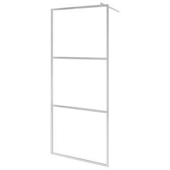 Inloopdouchewand transparant 140x195 cm ESG-glas 2