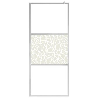 Inloopdouchewand met stenenmotief 100x195 cm ESG-glas 3