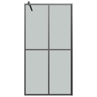 Inloopdouchescherm 100x195 cm donker gehard glas 3
