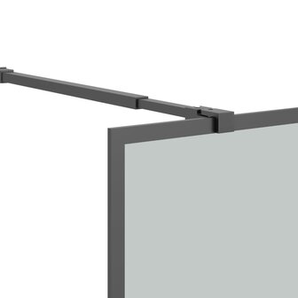 Inloopdouchescherm 100x195 cm donker gehard glas 6