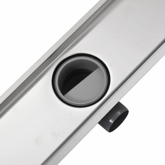 Doucheputje rechthoekig 530x140mm roestvrij staal 7