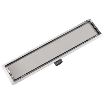 Doucheputje rechthoekig 630x140 mm roestvrij staal 3