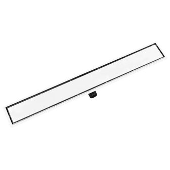 Doucheafvoer met 2-in-1 deksel 103x14 cm roestvrij staal 5