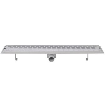 Doucheafvoer 2 st rechthoekig lijn 830x140 mm roestvrij staal 5