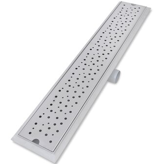 Doucheafvoer 2 st rechthoekig bubbel 730x140 mm roestvrij staal 7