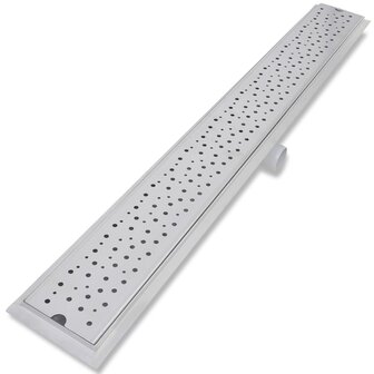 Doucheafvoer 2 st rechthoekig bubbel 1030x140mm roestvrij staal 7