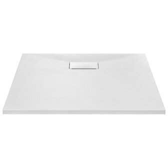 Douchebak 80x80 cm SMC wit 3