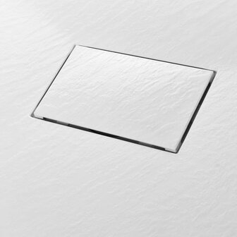 Douchebak 100x80 cm SMC wit 5