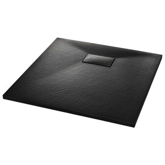 Douchebak 80x80 cm SMC zwart 2