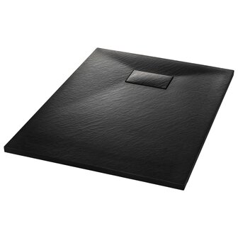 Douchebak 100x70 cm SMC zwart 2