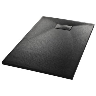 Douchebak 100x80 cm SMC zwart 2