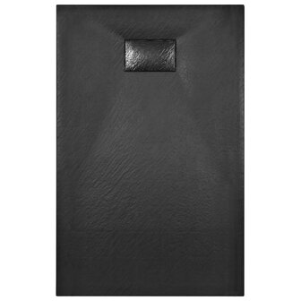 Douchebak 100x80 cm SMC zwart 4