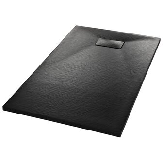 Douchebak 120x70 cm SMC zwart 2