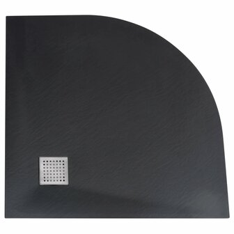 Douchebak 90x90 cm SMC zwart 3