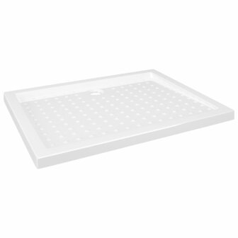 Douchebak met noppen 90x70x4 cm ABS wit 2