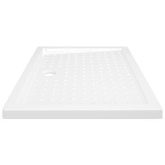 Douchebak met noppen 90x70x4 cm ABS wit 4