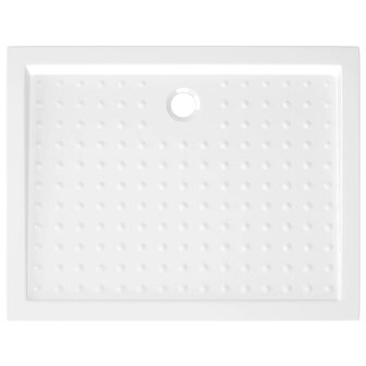 Douchebak met noppen 90x70x4 cm ABS wit 5