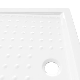 Douchebak met noppen 90x70x4 cm ABS wit 6