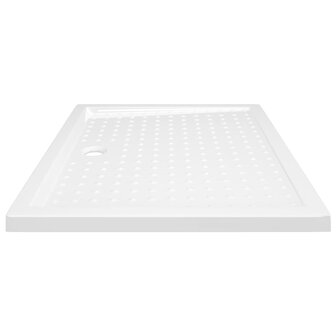 Douchebak met noppen 80x100x4 cm ABS wit 4