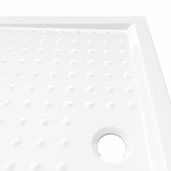 Douchebak met noppen 80x100x4 cm ABS wit 6