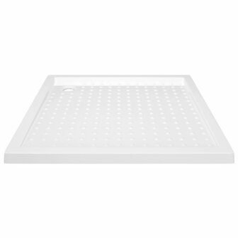 Douchebak met noppen 90x90x4 cm ABS wit 3