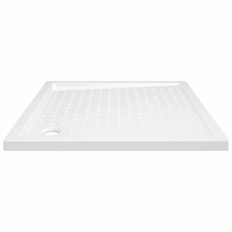 Douchebak met noppen 90x90x4 cm ABS wit 4