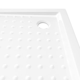 Douchebak met noppen 90x90x4 cm ABS wit 6