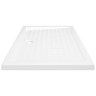 Douchebak met noppen 70x100x4 cm ABS wit 4