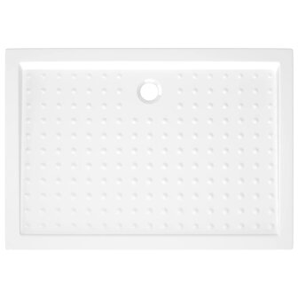Douchebak met noppen 70x100x4 cm ABS wit 5