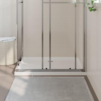 Douchebak rechthoekig 80x100 cm ABS 3