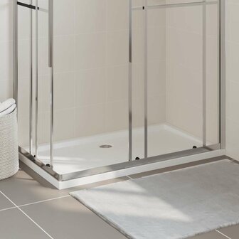 Douchebak rechthoekig 70x120 cm ABS wit 1
