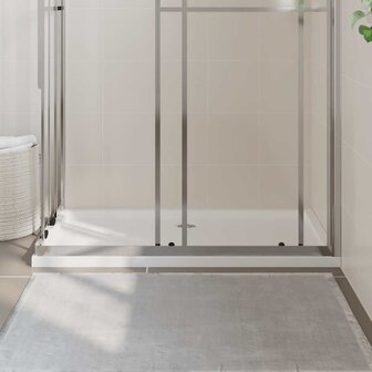 Douchebak rechthoekig 70x120 cm ABS wit 3