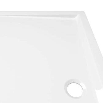 Douchebak rechthoekig 70x120 cm ABS wit 7