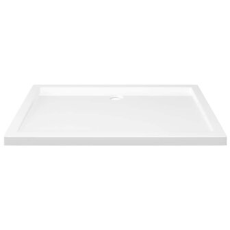 Douchebak rechthoekig 70x100 cm ABS wit 4