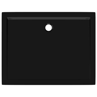Douchebak rechthoekig 70x90 cm ABS zwart 6