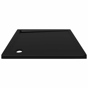 Douchebak vierkant 80x80 cm ABS zwart 4