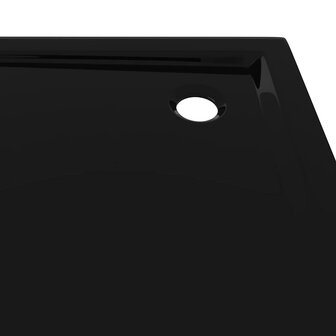Douchebak vierkant 80x80 cm ABS zwart 7