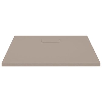 Douchebak 80x80 cm SMC bruin 3