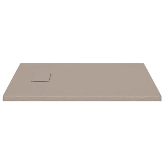Douchebak 90x70 cm SMC bruin 5
