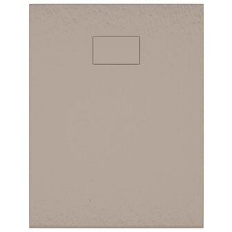 Douchebak 90x70 cm SMC bruin 6